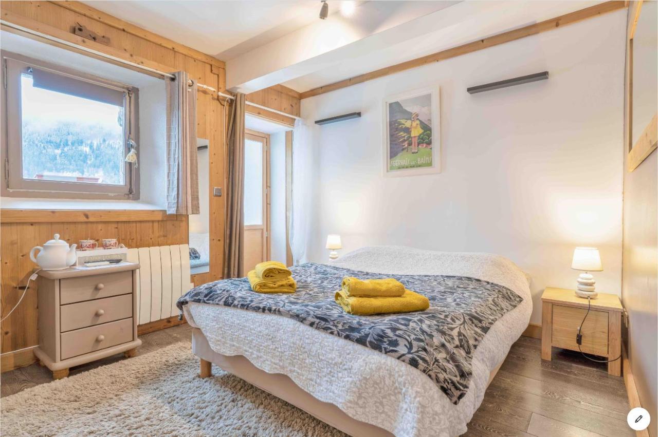 Chalet Mirador chambre avec entrée et salle de bain indépendante Saint-Gervais-les-Bains Exterior foto