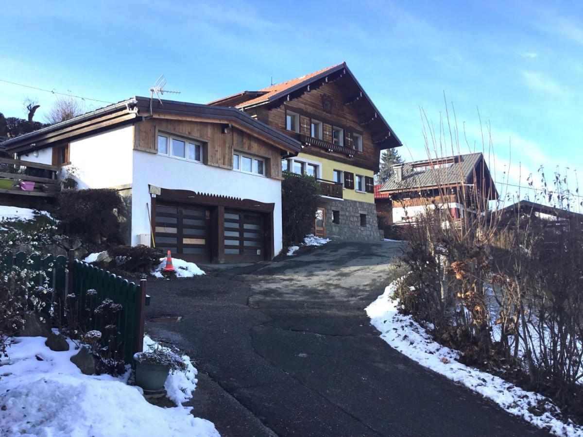 Chalet Mirador chambre avec entrée et salle de bain indépendante Saint-Gervais-les-Bains Exterior foto